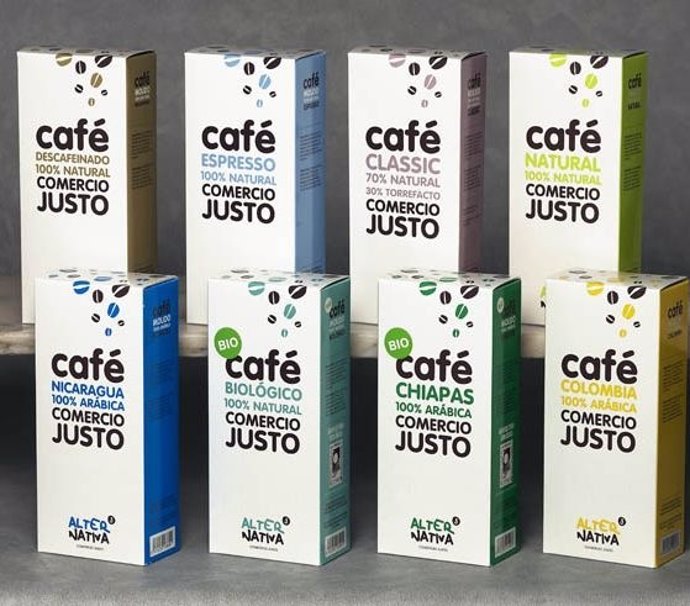 Café Comercio Justo Sello Fairtrade