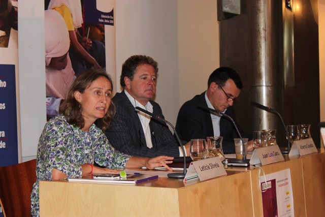 Leticia Silvela, José Luis Cano Y Alberto Casado En La Presentación De Informe 