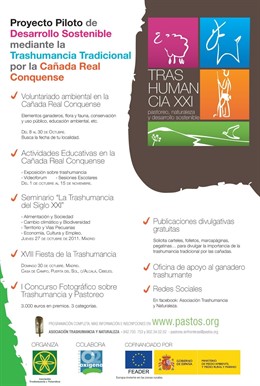 Cartel General De La Jornada Sobre Trashumancia