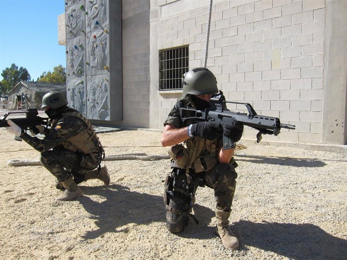 Efectivos De Operaciones Especiales En Los Ejercicios Realizados Este Martes