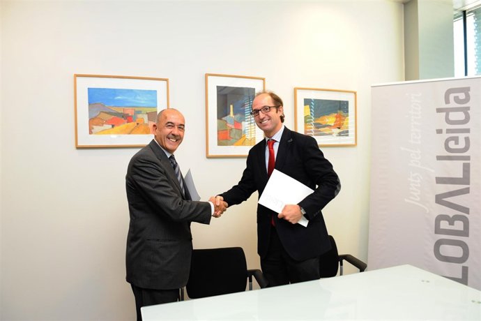 José María Ayala, Presidente Del ICO, Y Xavier Pont (Globalleida)