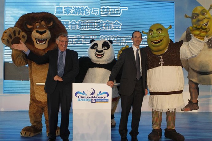 Royal Carebbean Y Dreamworks