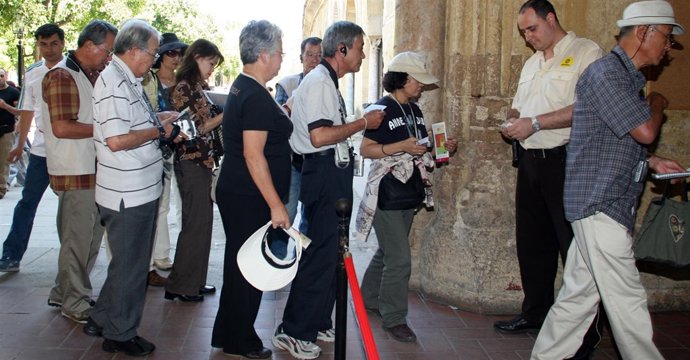 Turistas en Córdoba