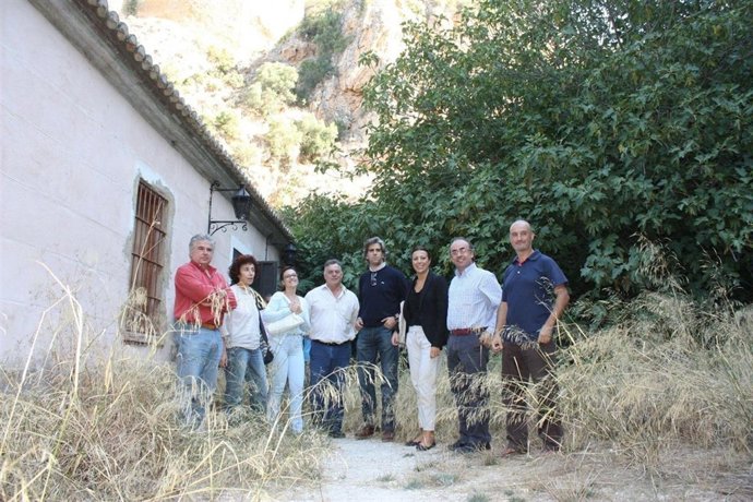 Visita De La Alcaldesa De Ronda A Los Molinos Del Tajo