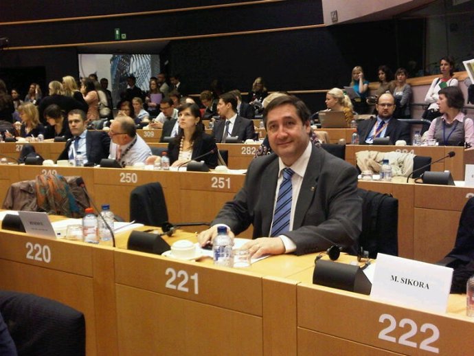 Conseller Pelegrí En El Parlamento Europeo