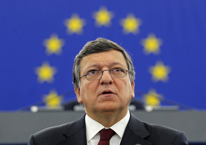 El Presidente De La Comisión Europea, José Manuel Durao Barroso