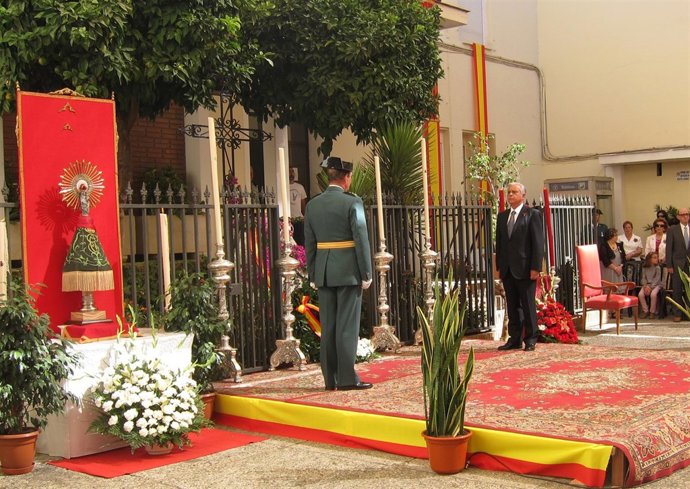 López Luna Participa En El Día De La Patrona De La Guardia Civil