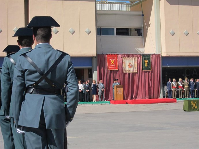 Varios Guardiaciviles Durante El Acto Del 12-O