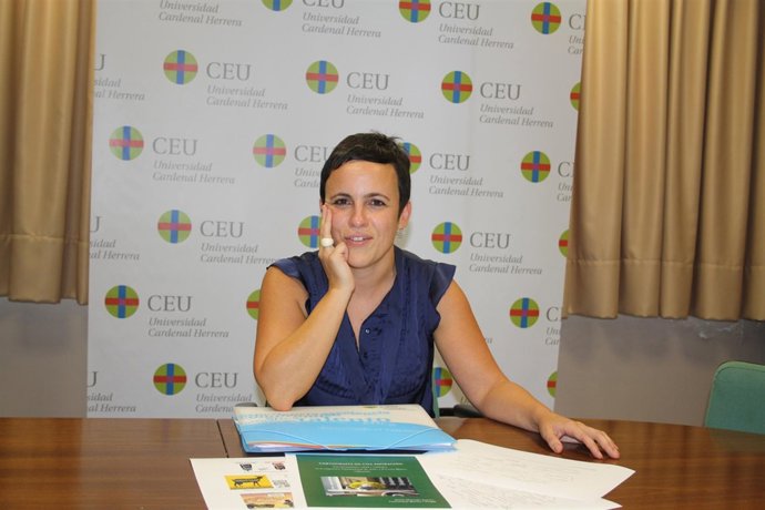 La Profesora De Magisterio Del CEU De Elche Inmaculada Hurtado.