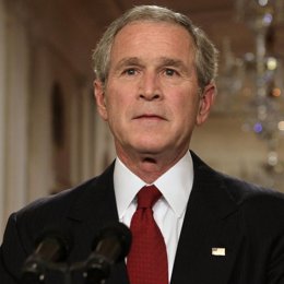 El presidente EEUU, George W. Bush
