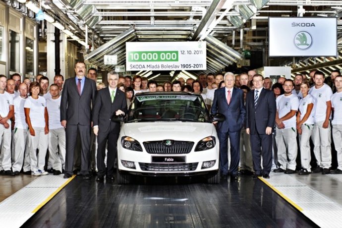 Producción En Mladá Boleslav (Skoda)