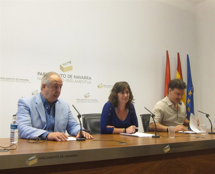 Fernando Ibilcieta, Garazi Urrestarazu Y Bikendi Barea (Bildu).