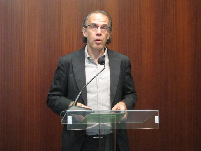 Ricard Gomà (ICV), En Rueda De Prensa