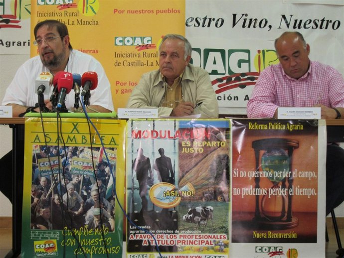 Rueda De Prensa De COAG Para Valorar  La PAC