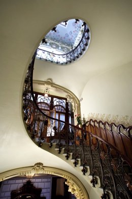 Escalera De La Casa Modernista De Novelda (Alicante)