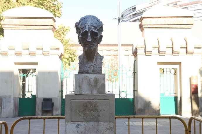 Busto De Companys En Lleida