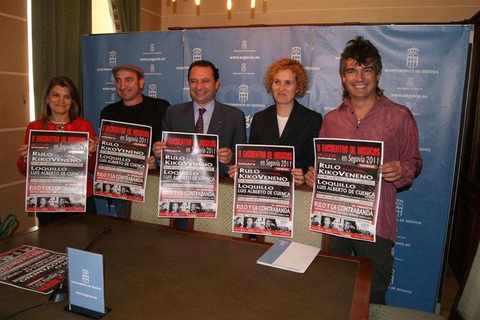 Presentación Del V Encuentro De Músicos De Segovia