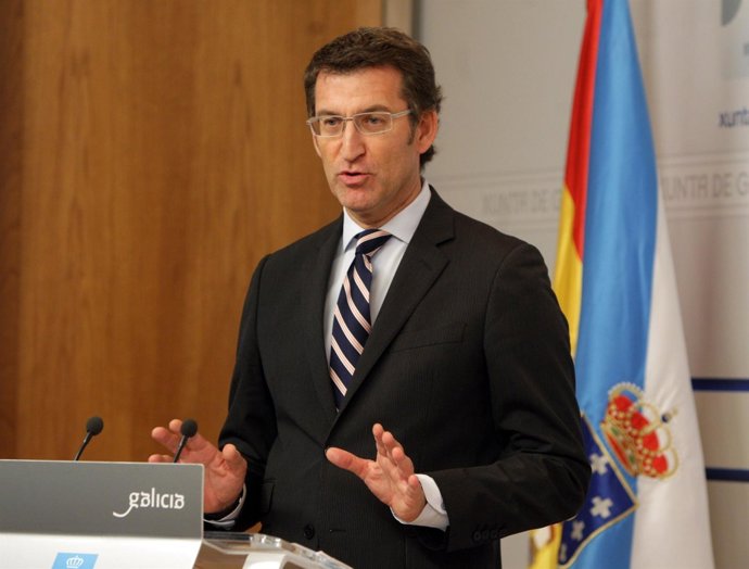 O PRESIDENTE DA XUNTA OFRECE A ROLDA DE PRENSA POSTERIOR AO CONSELLO DA XUNTA.