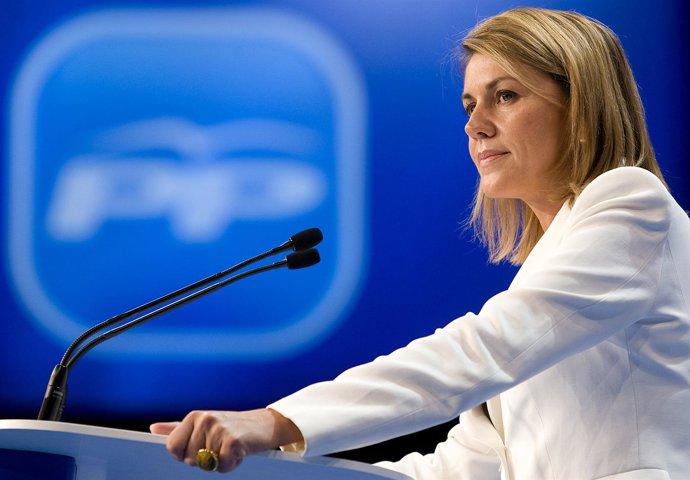 MARIA DOLORES DE COSPEDAL EN LA CONVENCION DE MALAGA