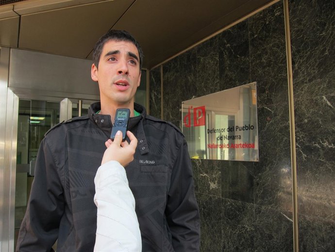 El Concejal De Bildu El Ayuntamiento De Pamplona Peio Martínez De Eulate.