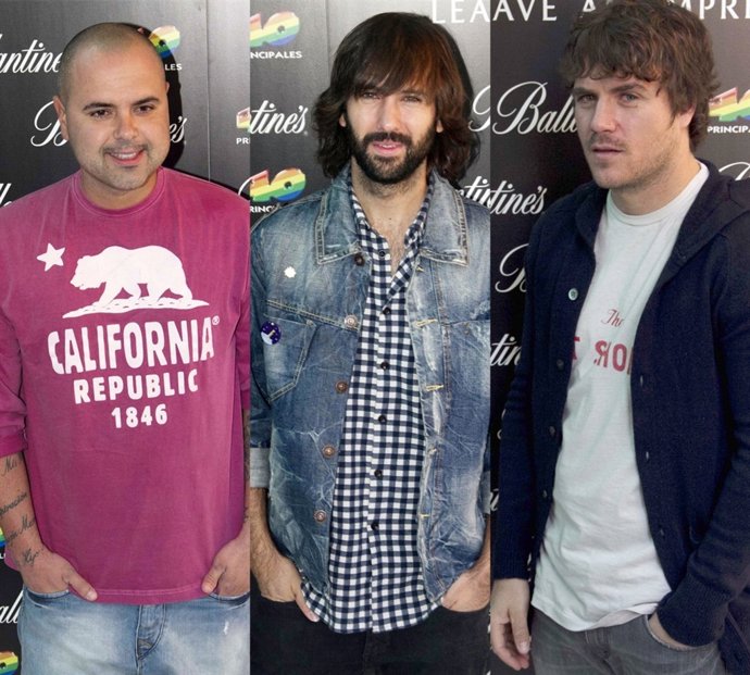 Montaje De Juan Magán, El Pescao Y Dani Martín 