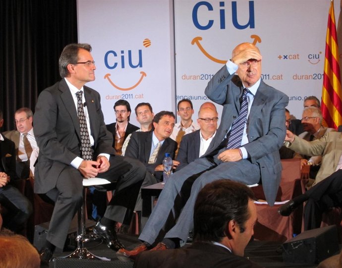 Artur Mas Y Josep Antoni Duran