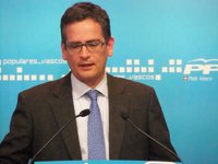 Basagoiti insiste en que PP no irá a la Conferencia y dice que Eguiguren "se equivoca, como hizo en Loyola y Lizarra" 