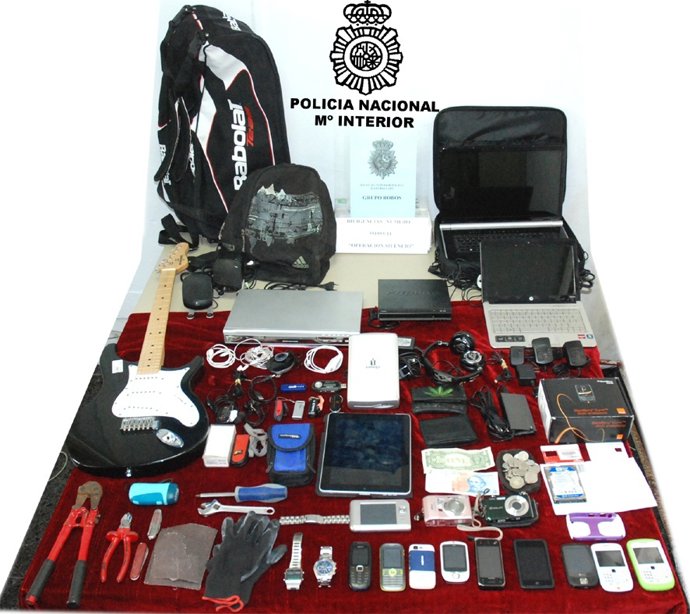 Efectos Decomisados En La Operación Silencio 