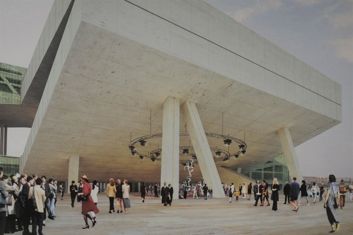 Recreación Del Futuro Centro De Congresos De Córdoba