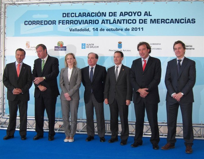 Firma De La Declaración De Apoyo Al Corredor Atlántico De Mercancías