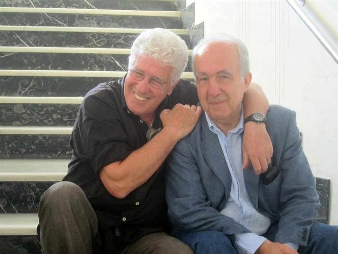 Ninetto Davoli Y Enrique Irazoqui En El IVAC