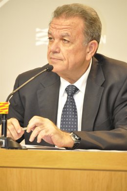 El Consejero De Agricultura Del Gobierno De Aragón, Federico García López.