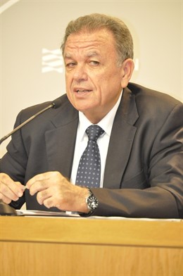 El Consejero De Agricultura Del Gobierno De Aragón, Federico García López.