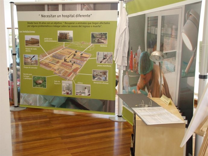 Panel Expositivo Del Centro De Recuperación De Fauna Silvestre De La Alfranca