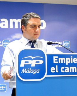 El Presidente Del PP De Málaga, Elías Bendodo