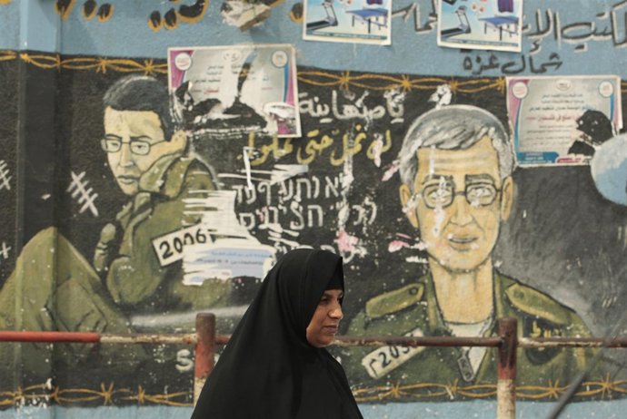 Dibujo Del Soldado Israelí Gilad Shalit