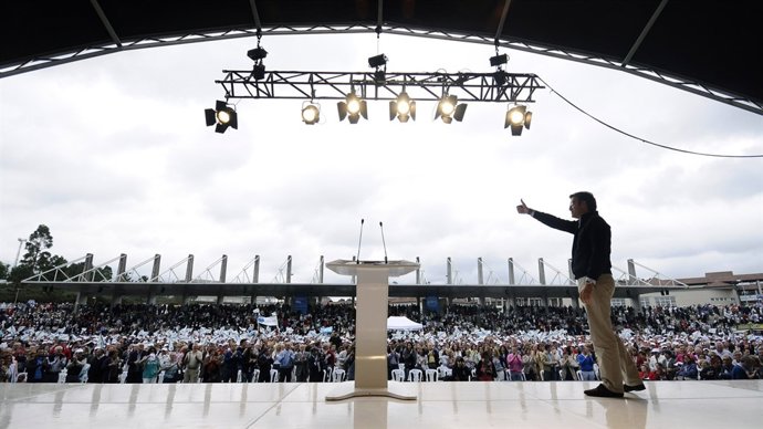 Alberto Núñez Feijóo en Silleda