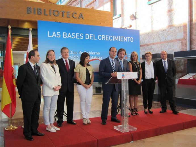 Diego Y Los Ocho Consejeros Cántabros Hacen Balance De 100 Días En El Gobierno 