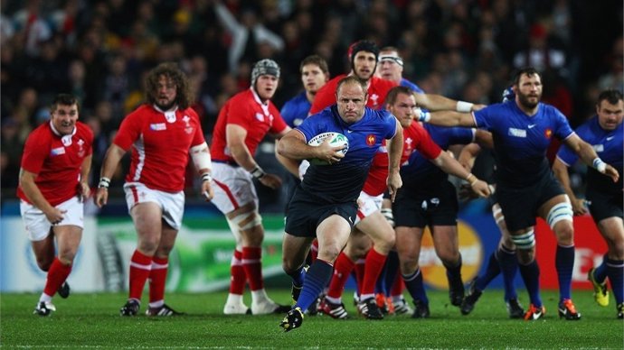 Francia Y Gales En El Mundial De Rugby