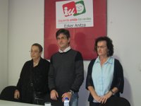 Arana muestra su deseo de acabar con "confrontaciones cainitas" y remarca que Ezker Anitza está "dentro de IU"