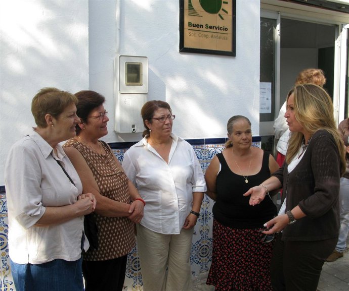 Jiménez, Durante Su Visita A Campanillas