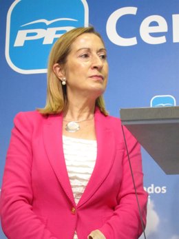 La Coordinadora De Participación Social Del PP, Ana Pastor