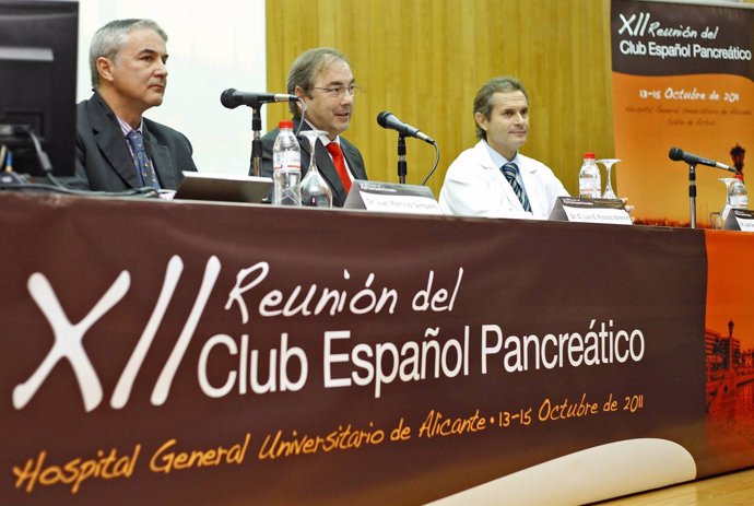 Rosado En La Clausura De La XII Reunión Del Club Español Pancreático.