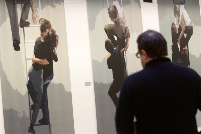 Exposición De Mikel Esparza En La UPNA.