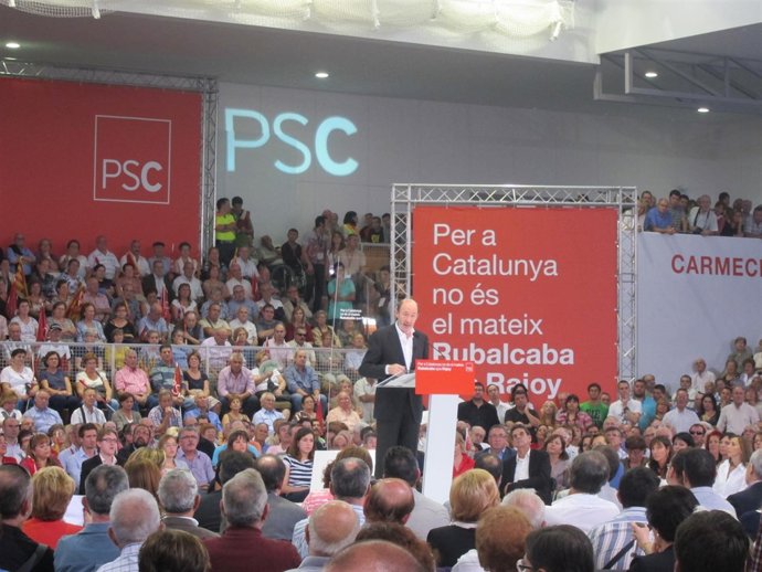 Rubalcaba En Sabadell