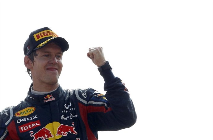 Sebastian Vettel (Red Bull) En Monza