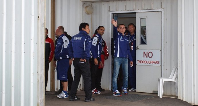 Jorge Lorenzo Tras Su Caida En Australia