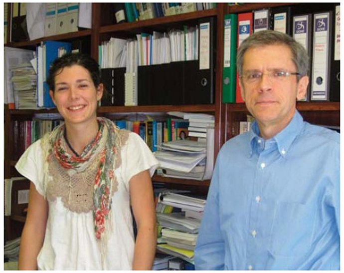 María Errea Y Juan Cabasés.