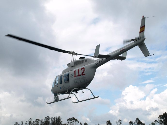Helicóptero del 112