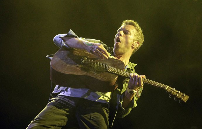 Chris Martin En Un Concierto